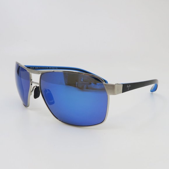 Maui Jim THE BIRD MJ835-17A Chrome/Blue Hawaii/Black-Blue Polarized Sung… - Picture 3 of 8
